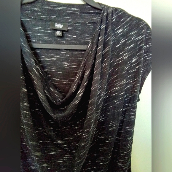 Massimo Marled Print Cowl Neck Top - Picture 11 of 11